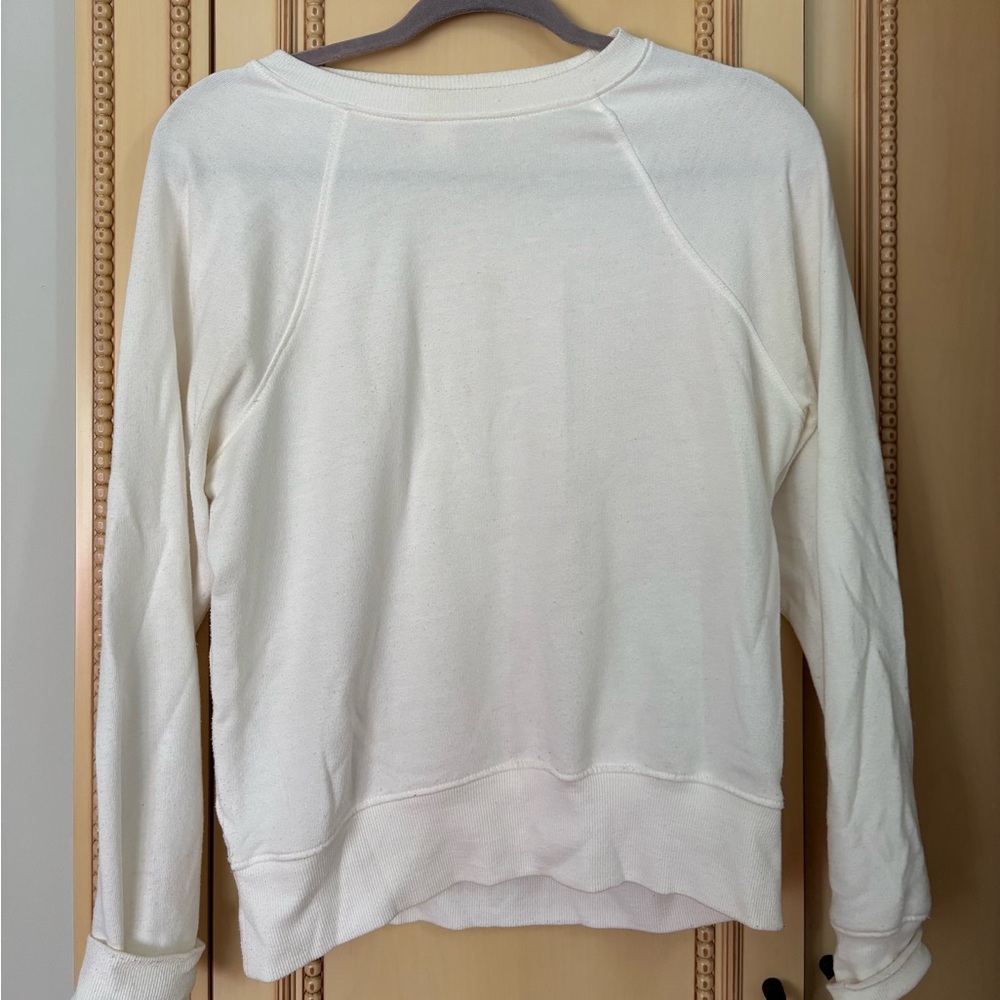 White crew neck